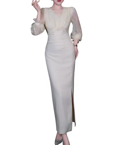 Brc By Burryco Maxi Dress In White