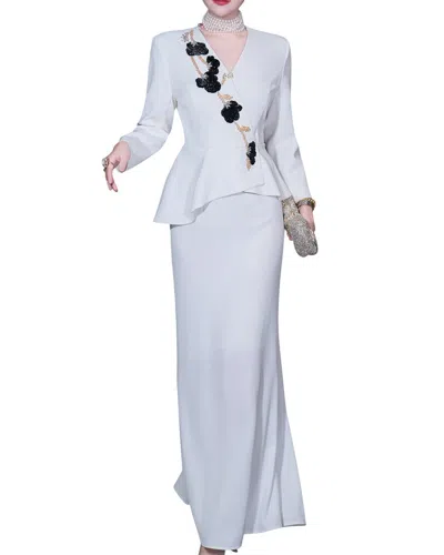 Brc By Burryco Maxi Dress In White