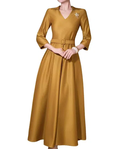 Brc By Burryco Midi Dress In Animal Print