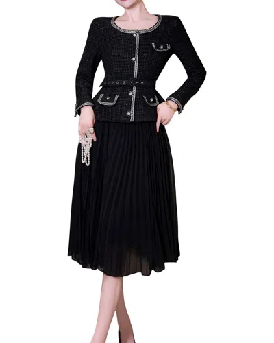 Brc By Burryco Midi Dress In Black