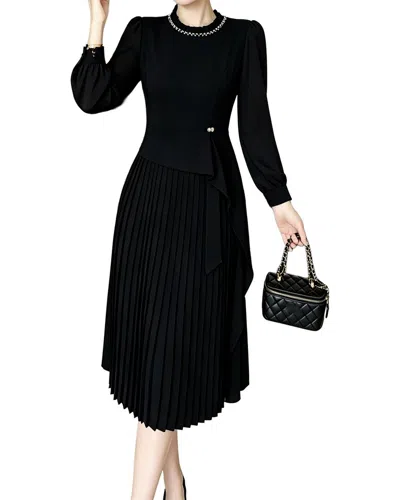 Brc By Burryco Midi Dress In Black