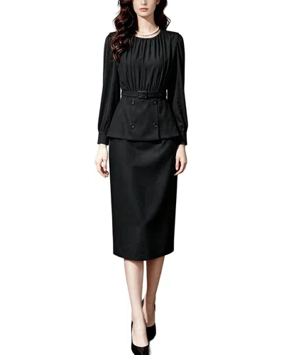Brc By Burryco Midi Dress In Yellow