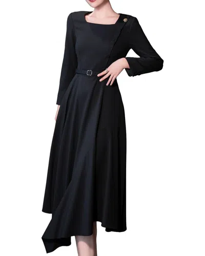 Brc By Burryco Midi Dress In Black