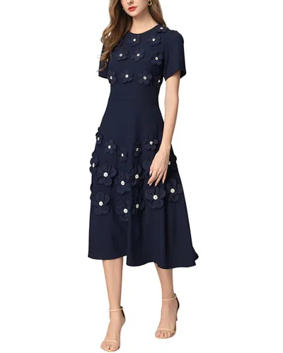 Brc By Burryco Midi Dress In Multi