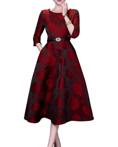 Brc By Burryco Midi Dress In Multi