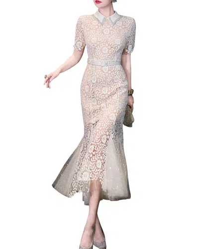 Brc By Burryco Midi Dress In Neutral