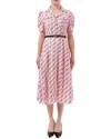 Brc By Burryco Midi Dress In Pink