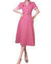 Brc By Burryco Midi Dress In Pink