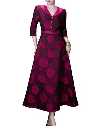 Brc By Burryco Midi Dress In Purple