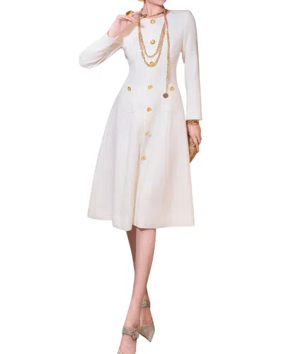 Brc By Burryco Midi Dress In White
