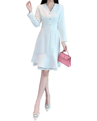 Brc By Burryco Mini Dress In White