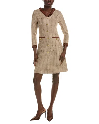 Brc By Burryco Mini Dress In Brown