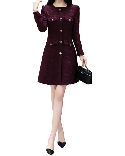 Brc By Burryco Mini Dress In Purple