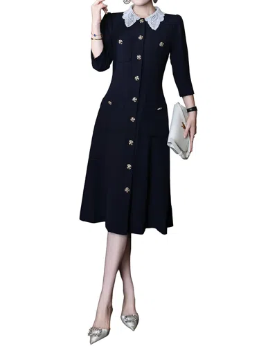 Brc By Burryco Shirt Dress In Blue