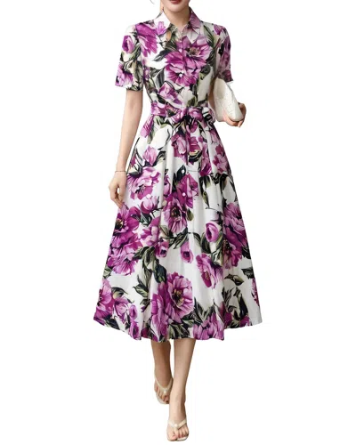 Brc By Burryco Shirtdress In Purple