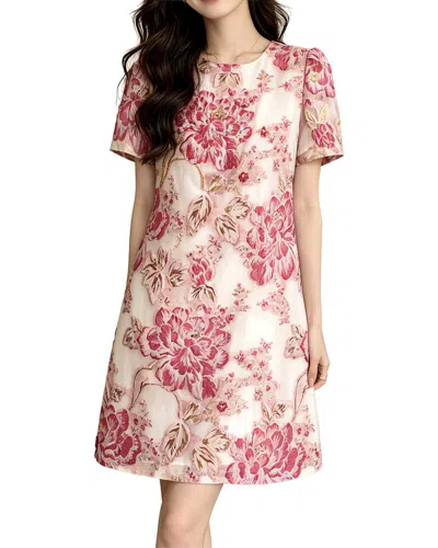 Brc By Burryco Short Sleeve Mini Dress In Animal Print