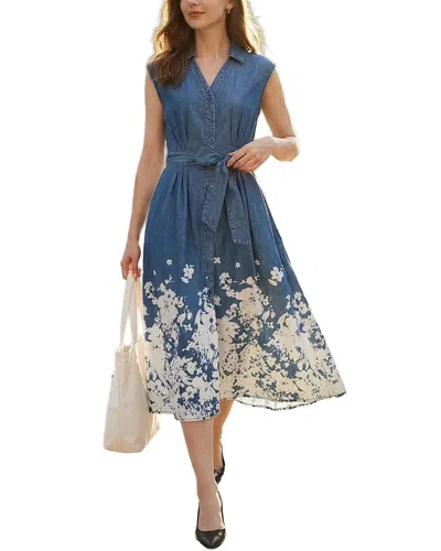 Brc By Burryco Sleeveless Midi Dress In Multi