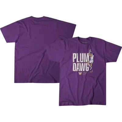 Breakingt Unisex  Kelsey Plum Purple Washington Huskies Plum Dawg T-shirt