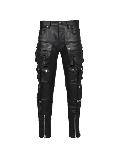 Breath Belt-loops Trousers In Black