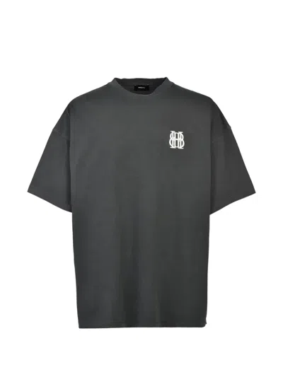 Breath Bh Logo-print Box-fit T-shirt In Grey