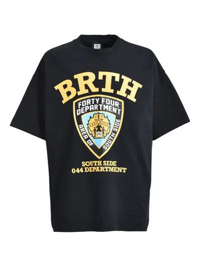 Breath B.r.t.h Logo Graphic-print T-shirt In Black