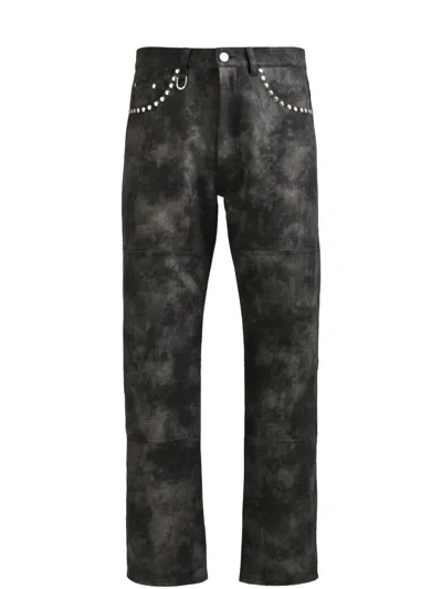 Breath Camouflage-print Trousers In 黑色
