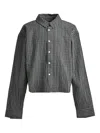 Breath Check-print Shirt In Black