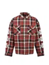 Breath Check-pattern Logo-print Shirt In Multi