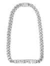 Breath Cuban-link Necklace In Metallic