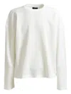 Breath Drop-shoulder T-shirt In White