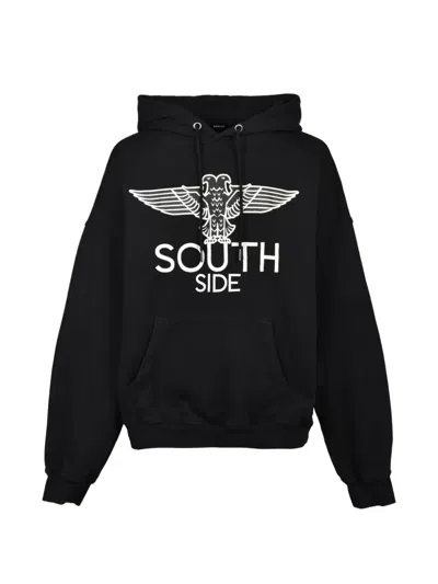 Breath Eagle Hoodie In Black