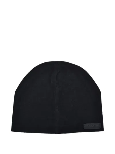 Breath Graphic Beanie Hat In Black