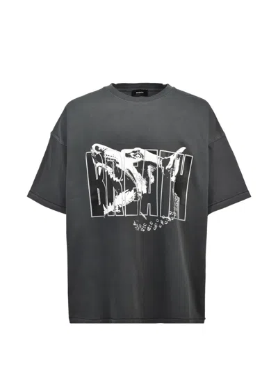 Breath Graphic-print T-shirt In Black