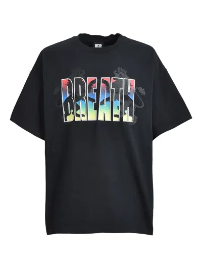 Breath Iron Lion Graphic-print T-shirt In Black