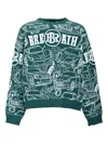 Breath Logo-embellishment Sweater In Black