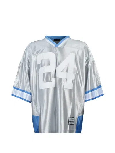 Breath Logo Jersey T-shirt In Blue