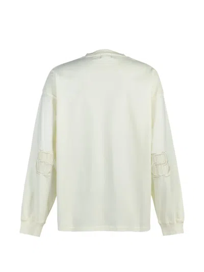 Breath Logo-embroidered Long-sleeve T-shirt In Multi