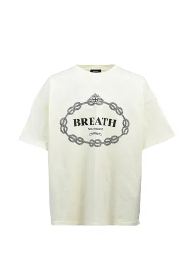Breath Logo-print T-shirt In White