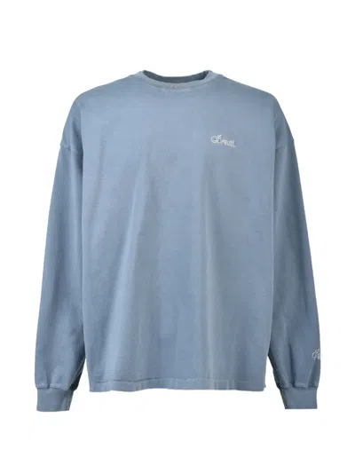 Breath Klassisches Langarmshirt In Blue