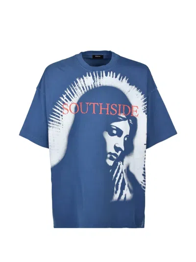 Breath Maria Graphic-print T-shirt In Blue