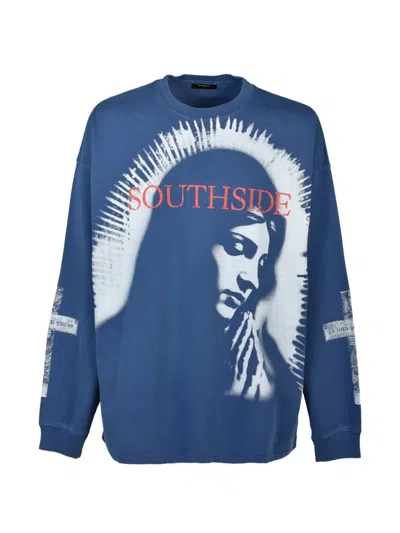 Breath Maria Long-sleeve T-shirt In Blue