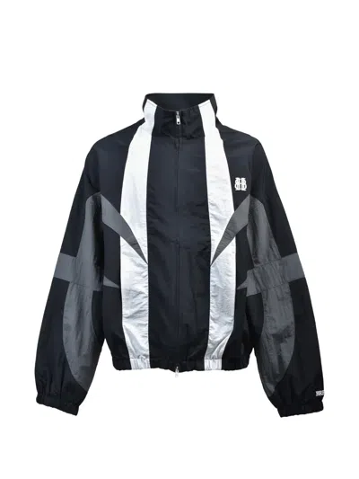 Breath Panelled Jacket In Black