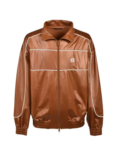 Breath Piping Coating Jacket In Brown