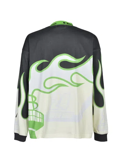 Breath Racing Graphic-print Long-sleeve T-shirt In Black
