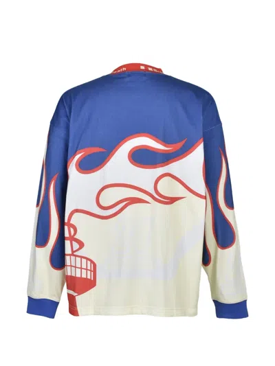 Breath Racing Graphic-print Long-sleeve T-shirt In Multi