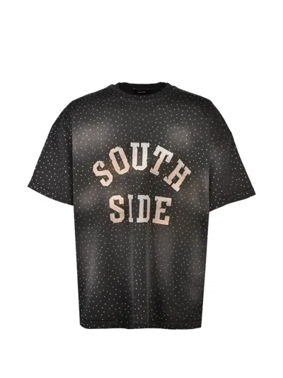Breath Rhinestone-embellished Faded T-shirt In Multi