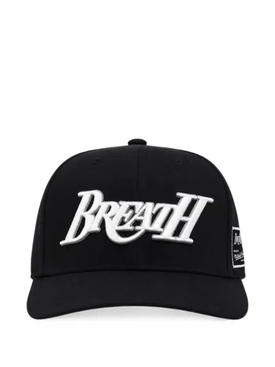 Breath X Mitchell & Ness Embroidered Snapback Cap In Black