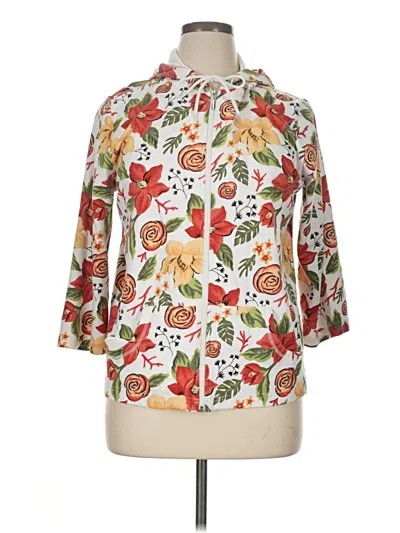 Pre-owned Breckenridge Cardigan Sweater In White