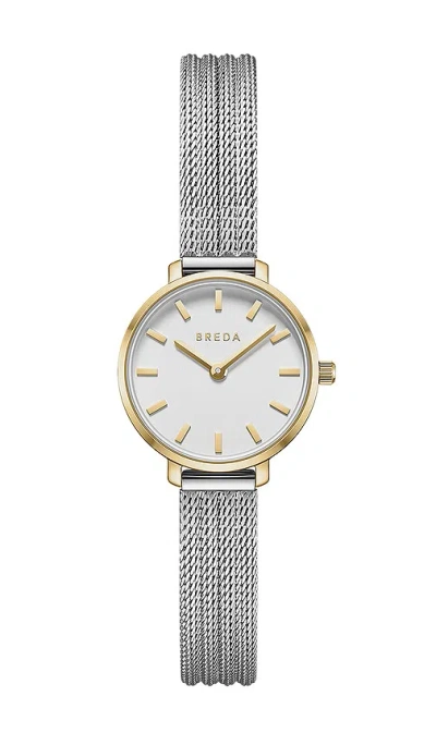Breda Beverly Mesh Watch In Neutral