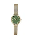 Breda Beverly Mesh Watch In Green